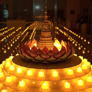 Light Offering To Buddha